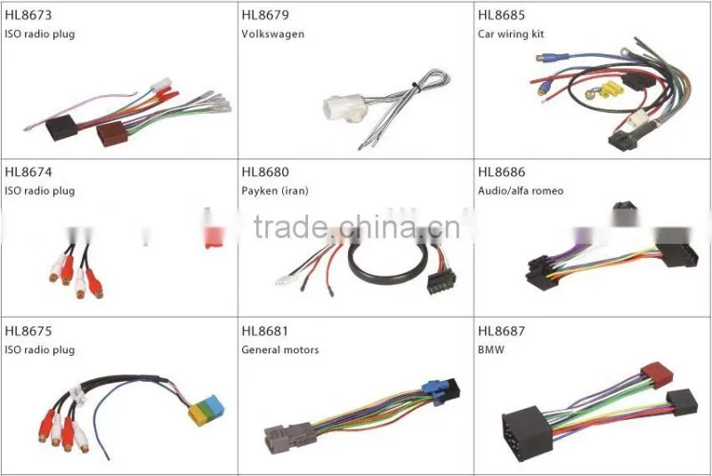 customized auto wire harness&cable assembly