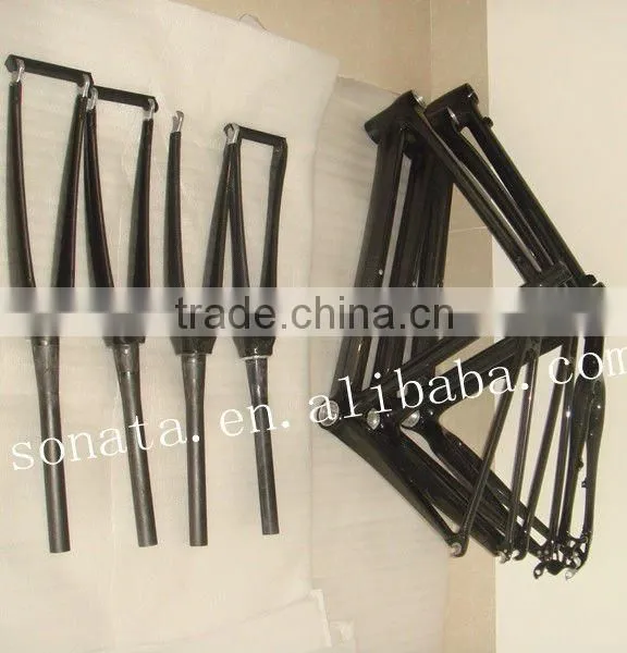 carbon mtb 3k bicycle frame 17' inch