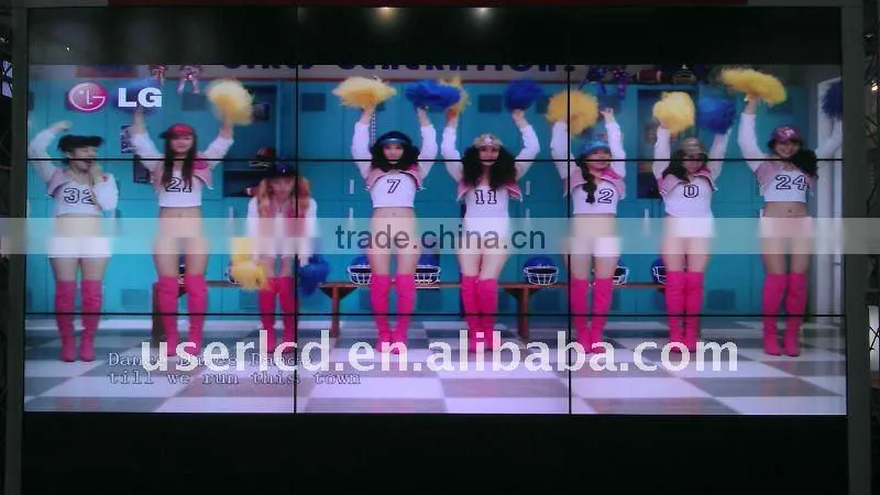 narrow bezel 7.3mm 46" video wall