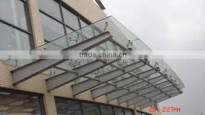 12mm tempered glass with CE