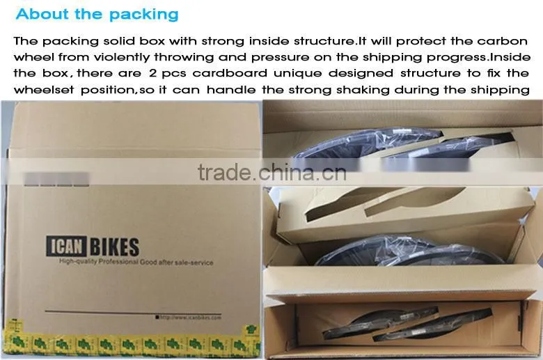 China carbon bike wheels clincher carbon wheels 28mm depth carbon wheels 28C-26ER