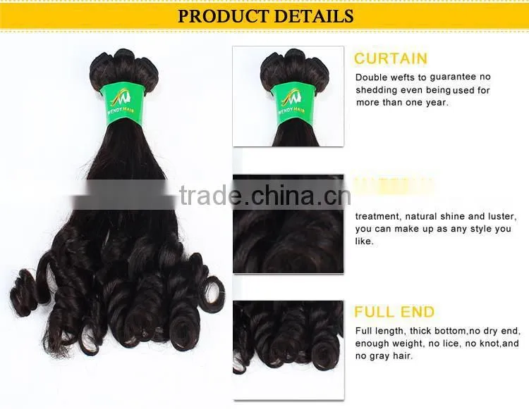 2015 Promotion FUMI HAIR hair brazilian remy human hair kinky curly weave