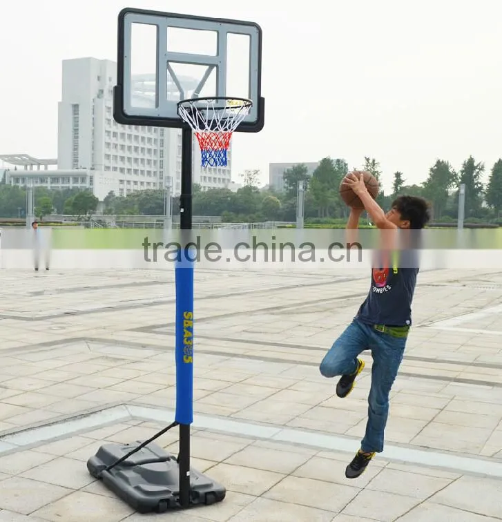Indoor/outdoor sports equipment adjustable Height basketball stand