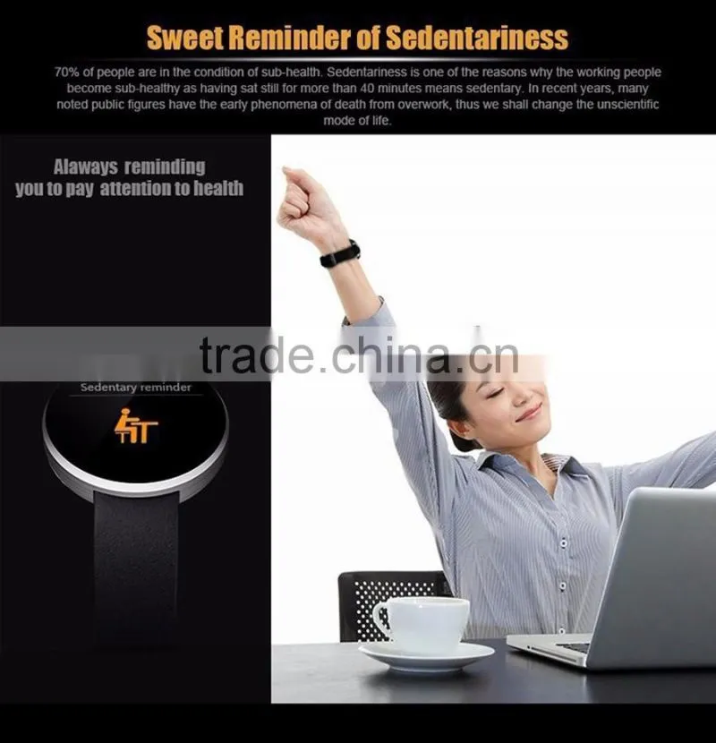 Wholesale Factory Price Bluetooth Smart Watch Heart Rate Monitor Wristband for Smartphone