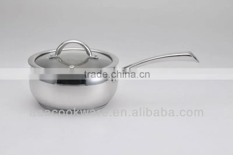 Casting Handle Apple Shape Stainless Steel Cookware Set suitable for Induction