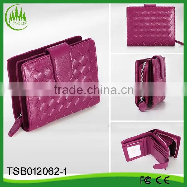 2014 China New Product Promotion Fashionable Ladies Wallet