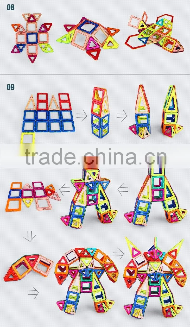 New design Magnetic Toys good price magformers Multi Shape Magnetic Building Blocks