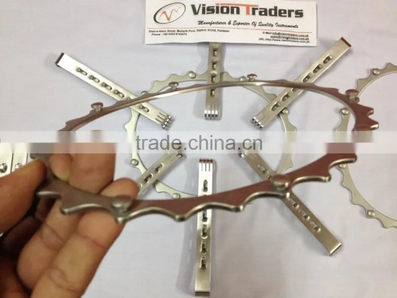 Turner Warwick Abdominal Retractors Oval ,Round all sizes available ,with 6 blades ,all types of blades , Surgical Instruments