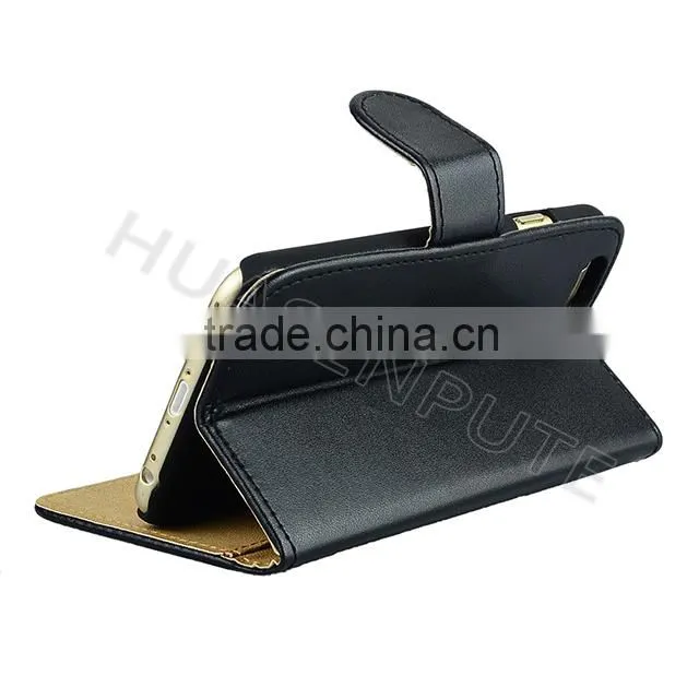 Alibaba Supplier High Quality Flip Leather Case For iPhone6S, Book Style Wallet Leather Case For iPhone6S/