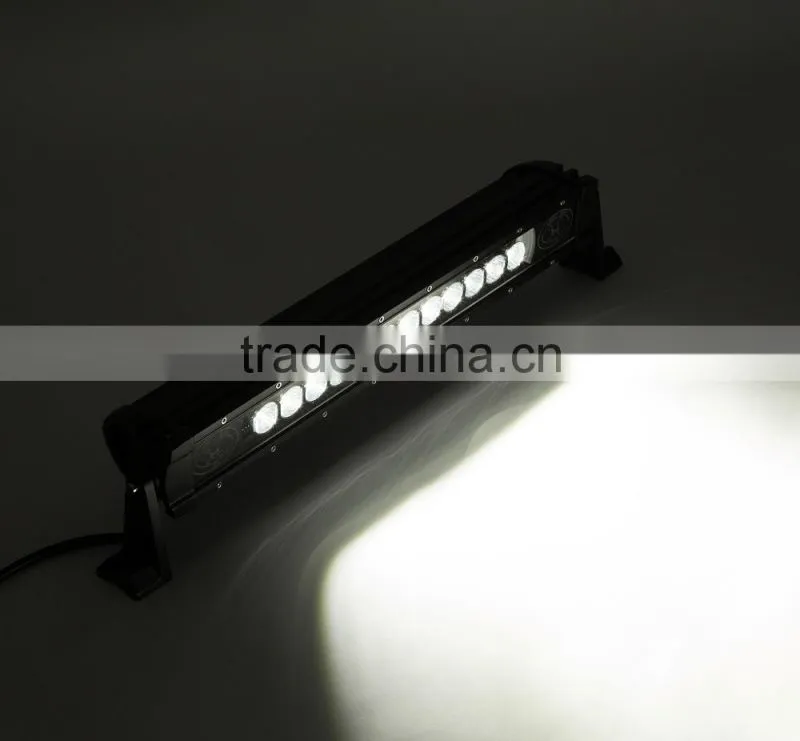 Hottest and super bright ip67 single row 60w ce rohs led light bar