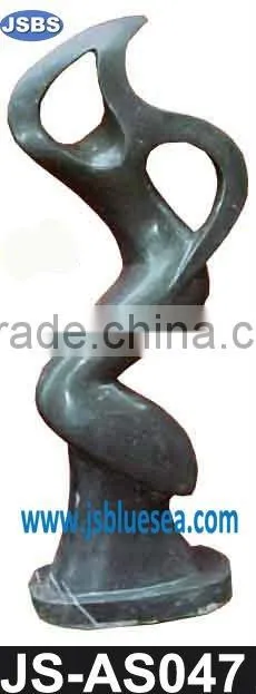 Abstract stone carving