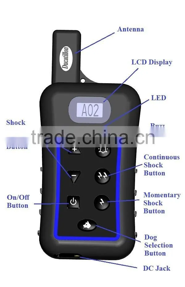 waterproof electric pets fencing & 300 meter remote dog training collar