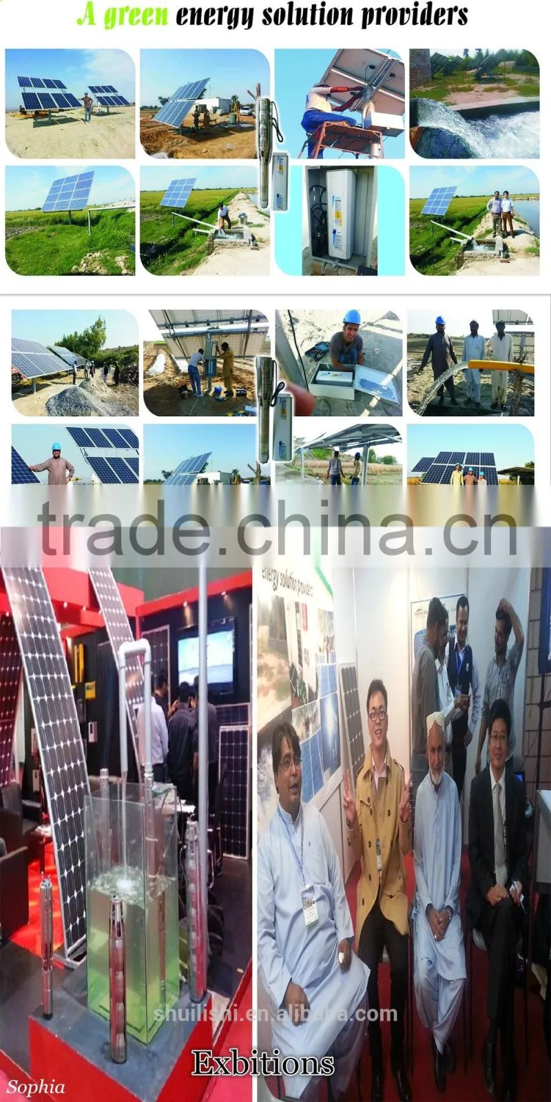 DC surface solar pump, dc solar circulation pump, dc surface solar water pump