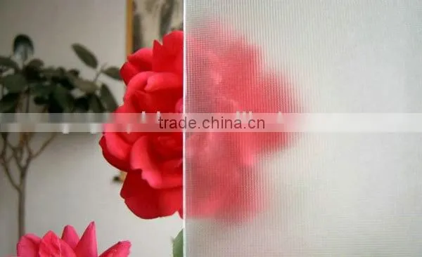 5mm Clear Mistlite Patterned Glass with high quality and competitive price