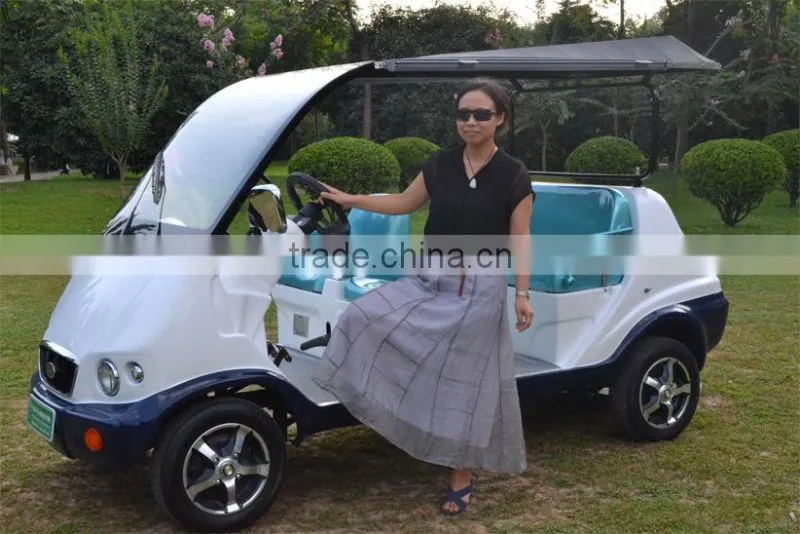Kingwoo 4 seat small zone electric golf cart
