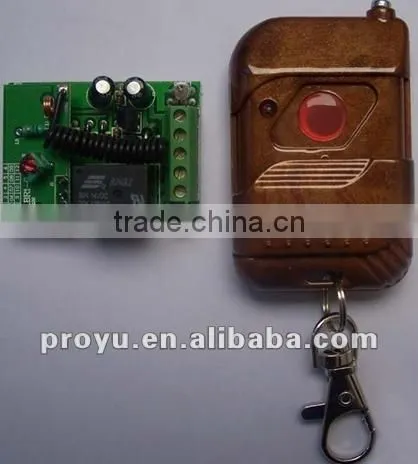 Wireless rf gate door remote controller button NO NC COM