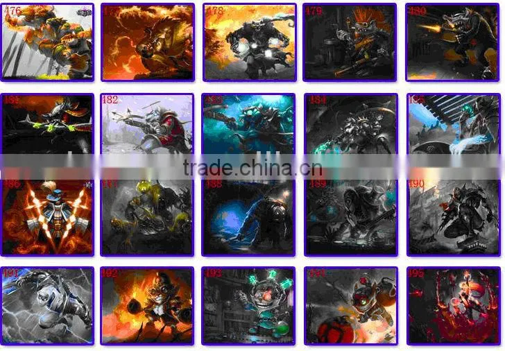2014 Hot Selling Microfiber Fabric Surface Overlock Gaming Gamer Mouse Pad