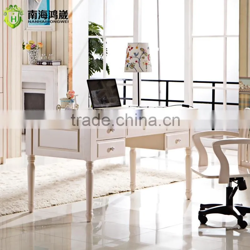 Wholesale White Bedroom Set English Country Style Furniture