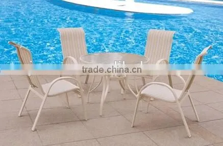 Outdoor leisure Matutes forest cloth chairs/outdoor table sets