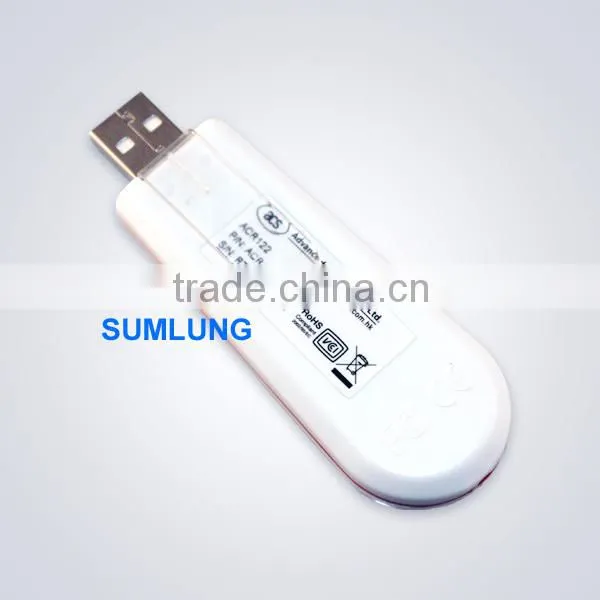 Mini USB NFC Reader and Writer ACR122T + SDK + NFC Tag IC Card 13.56MHz Portable RFID Programmer smart RFID Label Keyfob Token