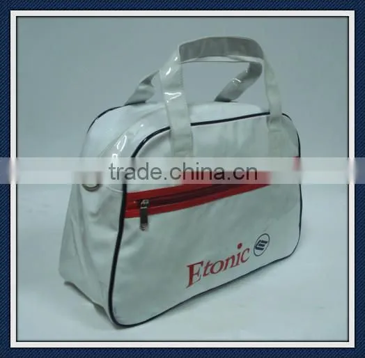 High quality leather sport travel bag