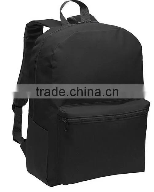 Wholesale New Type Plain 600 Denier Polyester School Backpack for Teens