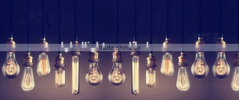 G95 Edison bulb half chrome/mirror glass cover decorative bar/coffee