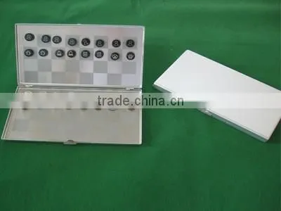 Fashion magnetic travel chess set with dart games