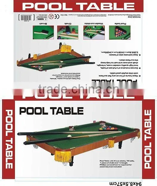 27inch Tabletop Mini Pool Table