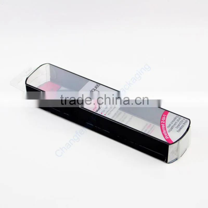 Hot Sale Blush Brush Plastic Clear Box