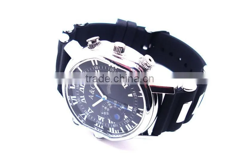 Fashionable 4 in 1 watch cam 32gb recording watch, 720p mini dvr recording watch, voice recorder dvr watch Max 32gb JVE-3105G-9