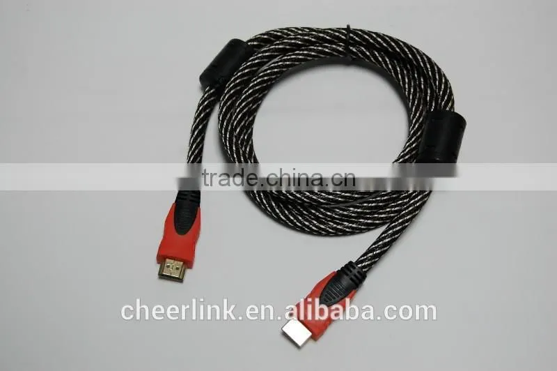 Capable beyond 1080p to 2160p Gold Plated Connectors hdmi cable v1.4 2.0v