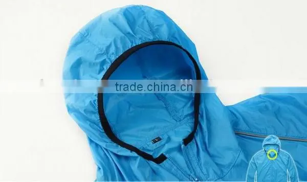 2013 unisex light yellow windbreaker