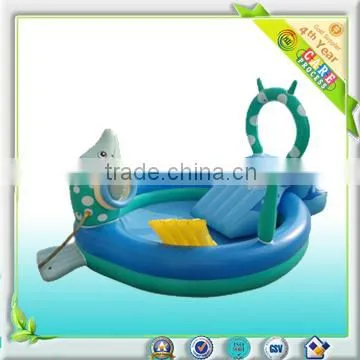 water pool kids play Inflatable Basketball Hoop Float