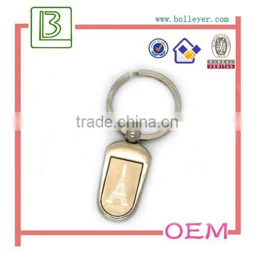 sublimation metal keychain for advertising
