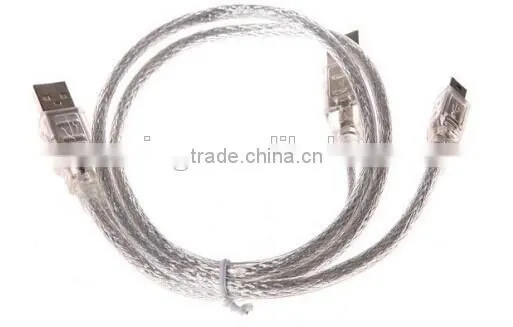 USB 2.0 Transperant White Hard Disk Cable 3A