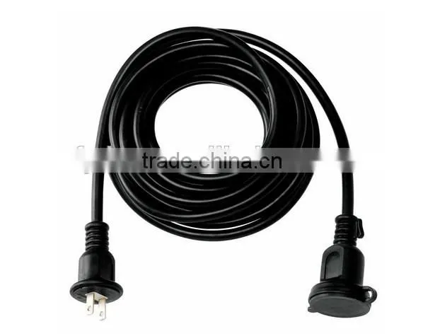 American extension cord/UL standard plug