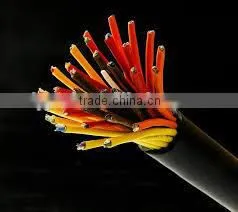 price high voltage power cable XLPE Insulated PVC Sheath Copper Braid Screened Flexible Control Power Cable
