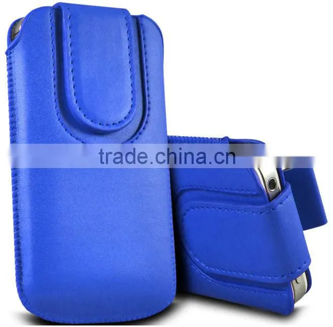 manet pull tab leather pouch