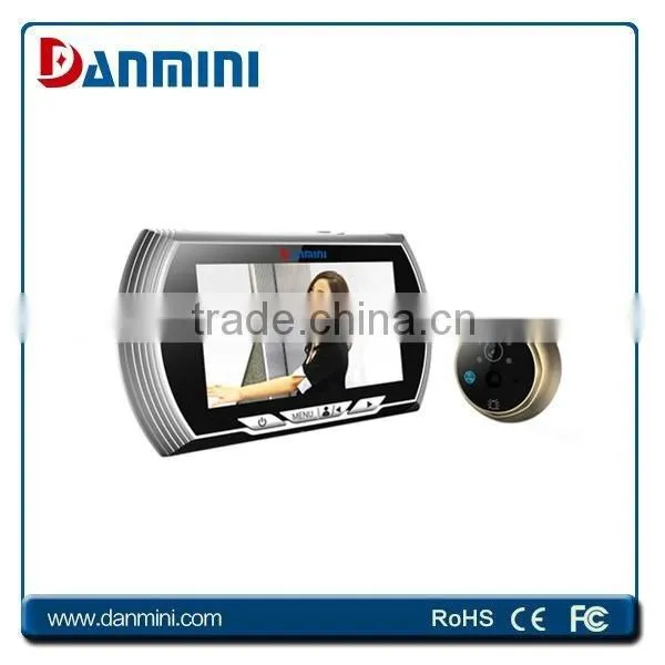 4.3" digital video peephole door camera,digital peephole camera,digital peephole door viewer