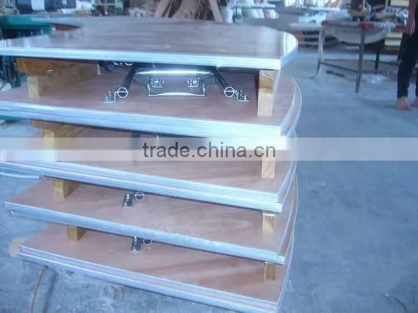 wood wedding banquet folding table
