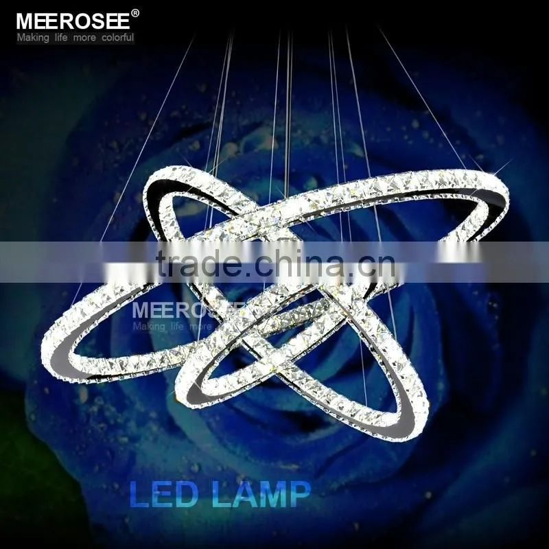 Diamond Crystal Ring Light LED Circle Pendant Light MD8825