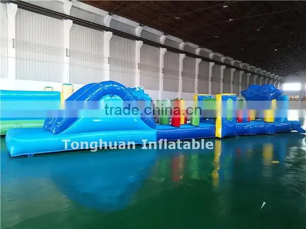 New style inflatable obstacle courses inflatable jumping mat