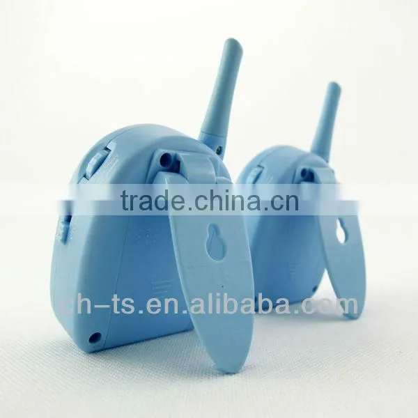 2 Channels Wireless Audio Baby Phone with Emotional LCD Icons ,800M