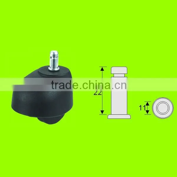 With 8 automatic production lines Ring stem office chair caster wheels /BIFMA(FC5511)