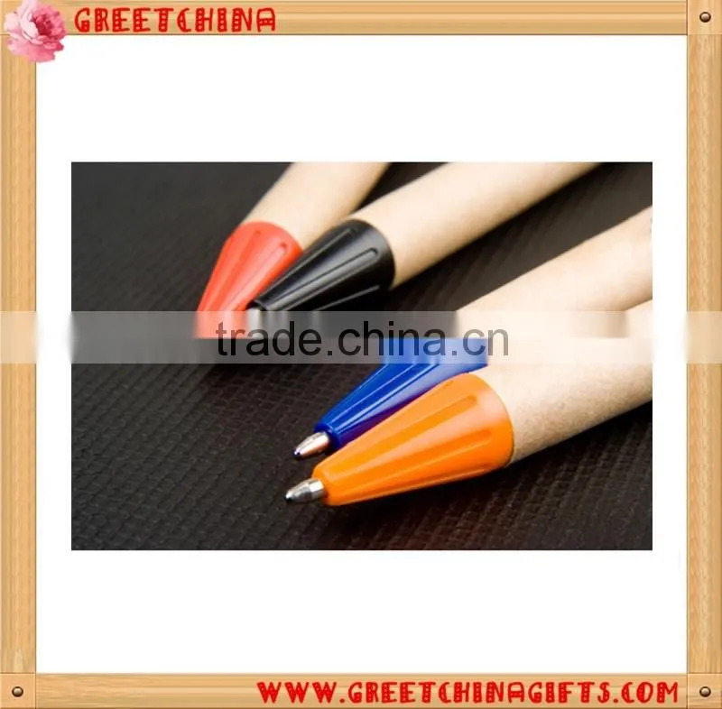 Creative environmental protection plastic ballpoint pen