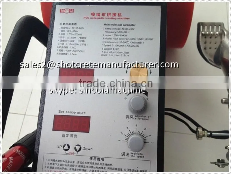 Hot Air Flex Banner Welder