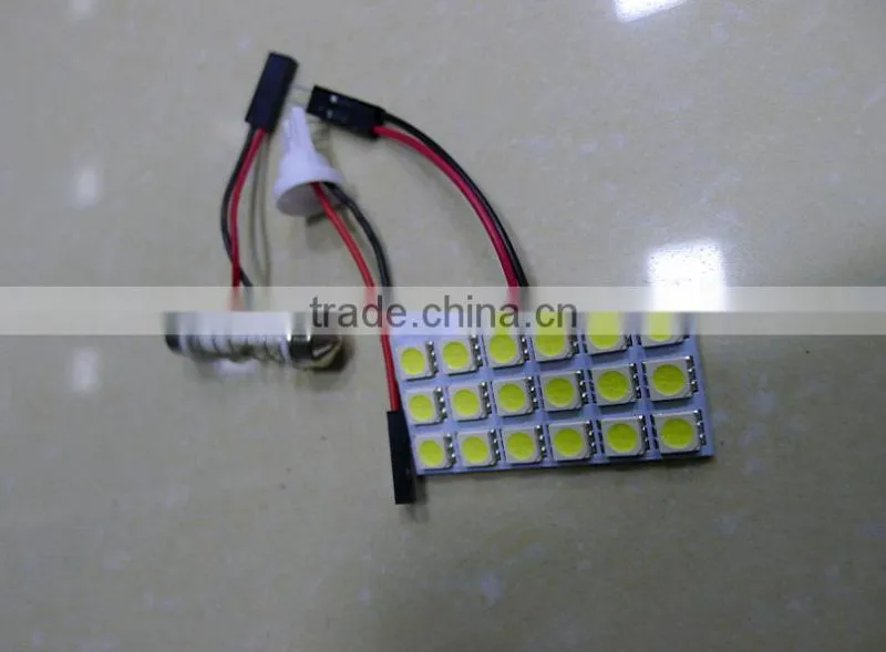 car interior light led dome light 20smd led 5050 T10 Festoon Dome