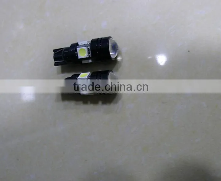 t10 5w5 bulbs led light 5050 4smd high power led
