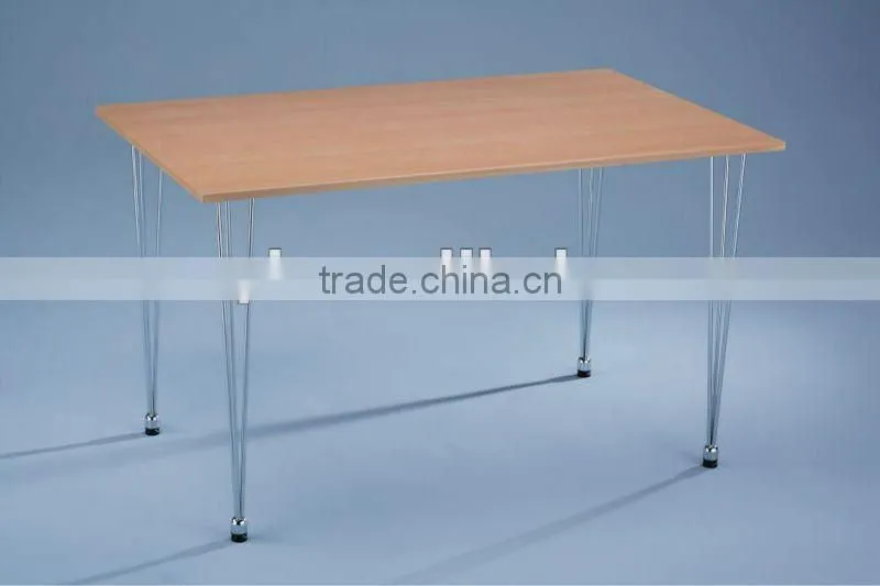 Metal Wire Legs Dining Room Furniture Dining Table